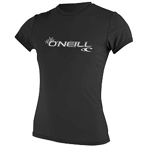 Women's lycra T-shirt O'neill BASIC SKIN short sleeve black