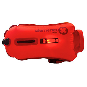 Swimming buoy and dry bag Elements SWIM REFLEX 28 L FLASH light