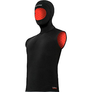 Neoprene vest with Ultrawarmth 5/3 mm hood - M