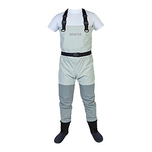 Made to measure fishing waders Agama FLY PLUS - grey