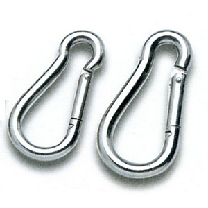 Carabiner DS stainless steel 7 cm oval