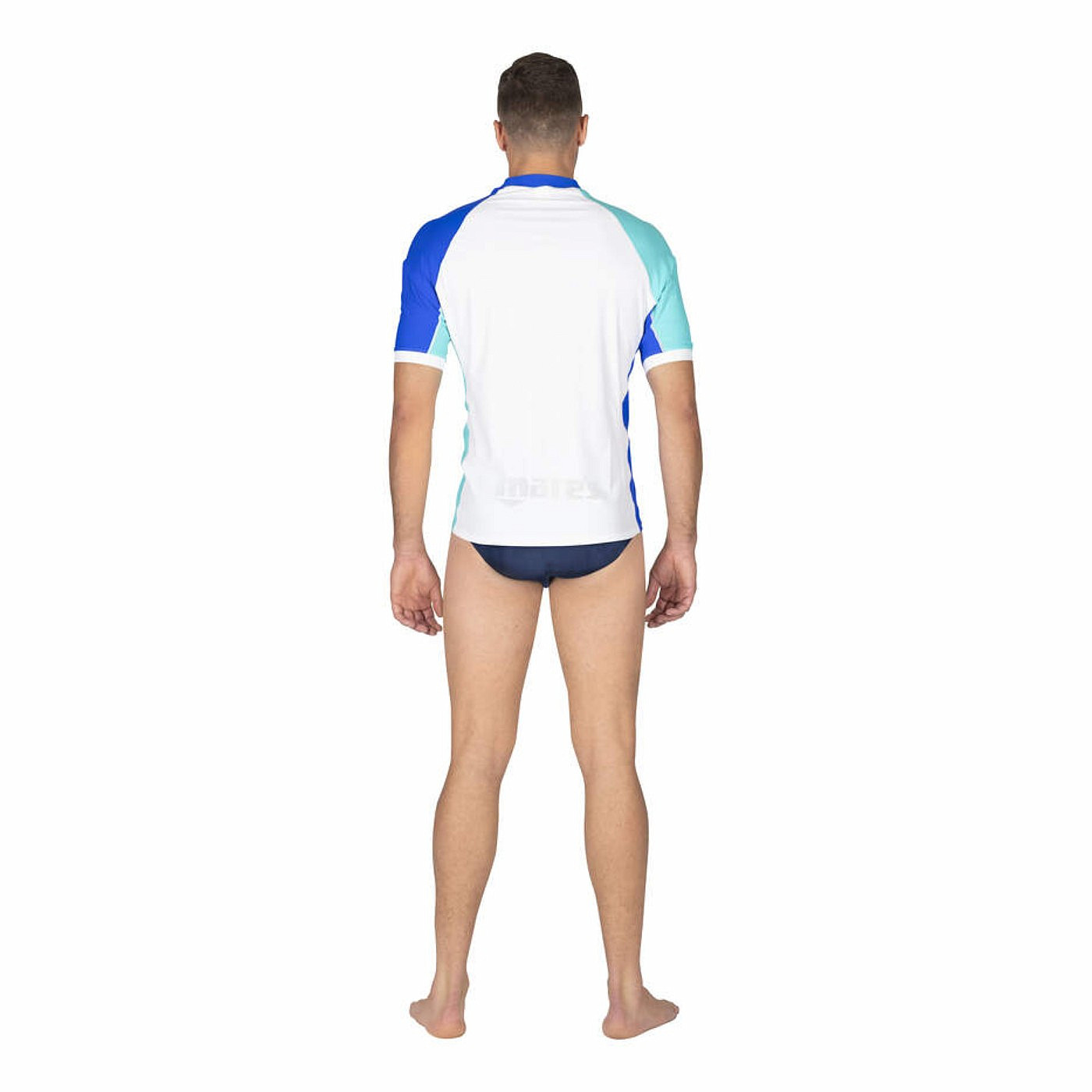 Men's Swimsuit Short Sleeve Rash Guards Quick Dry Snorkeling