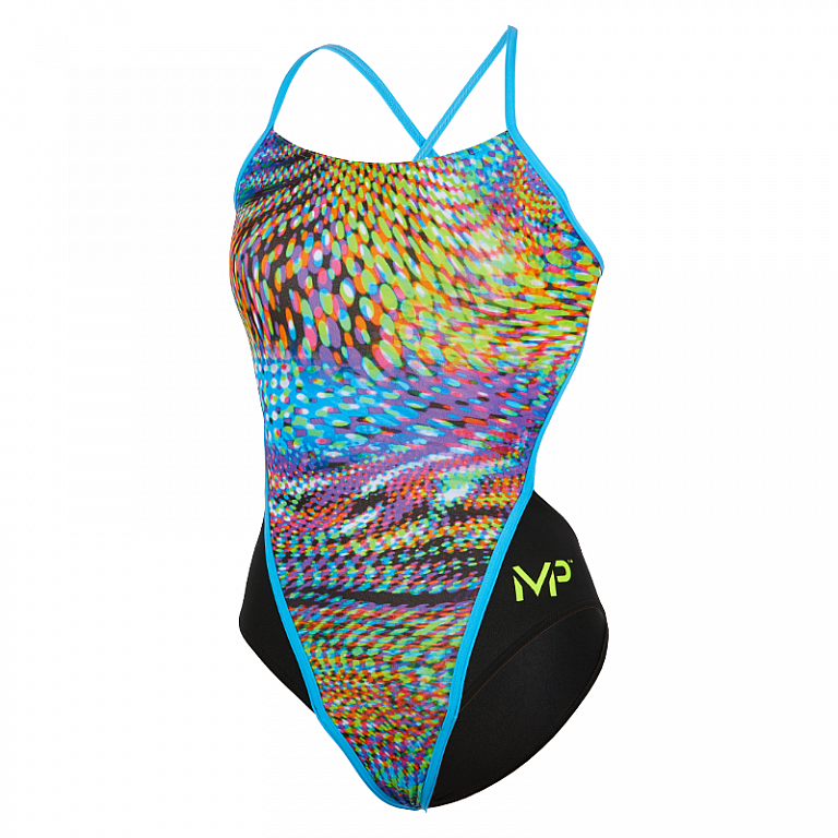 Women's swimsuit Michael Phelps SNAKE LADY | Open back cut