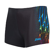 Boys swimsuit Zoggs HIP RACER CARBON FLASH