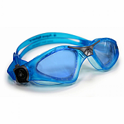 Swimming goggles Aqua Sphere KAYENNE AQUA blue glass