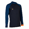 Men's lycra T-shirt Aqua Lung SLIM FIT black/blue, long sleeves