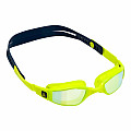 Swimming goggles Aqua Sphere NINJA YELLOW titanium. mirror glass