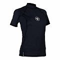 Women's lycra shirt Aqua Lung RASHGUARD SLIM FIT black cr. sleeve