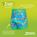 Zoggs SWIMSURE NAPPY SUPER STAR neoprene swimsuit for boys