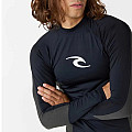 Men's lycra T-shirt RIP CURL WAVES, long sleeve