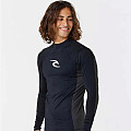 Men's lycra T-shirt RIP CURL WAVES, long sleeve