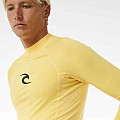 Men's lycra T-shirt RIP CURL WAVES, long sleeve