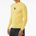 Men's lycra T-shirt RIP CURL WAVES, long sleeve