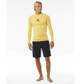 Men's lycra T-shirt RIP CURL WAVES, long sleeve