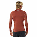 Men's lycra T-shirt RIP CURL WAVES, long sleeve