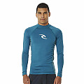 Men's lycra T-shirt RIP CURL WAVES, long sleeve