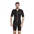 Neoprene short Cressi LIDO MAN 2 mm red/black - 2XL/6