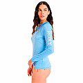 Women's lycra T-shirt Roxy GRAPEMIST long sleeve