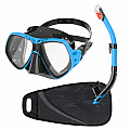 Snorkelling set mask and snorkel Dive Team DEEP VISION antifog