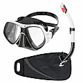 Snorkelling set mask and snorkel Dive Team DEEP VISION antifog