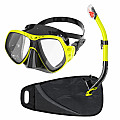 Snorkelling set mask and snorkel Dive Team DEEP VISION antifog